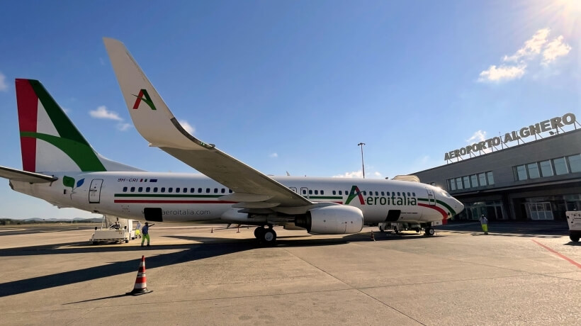 AEROITALIA INAUGURA IL NUOVO COLLEGAMENTO DA FORLI’ VERSO ALGHERO