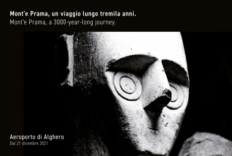 ALLESTITA NELL’AEROPORTO DI ALGHERO LA MOSTRA “MONT’E PRAMA, UN VIAGGIO LUNGO TREMILA ANNI”